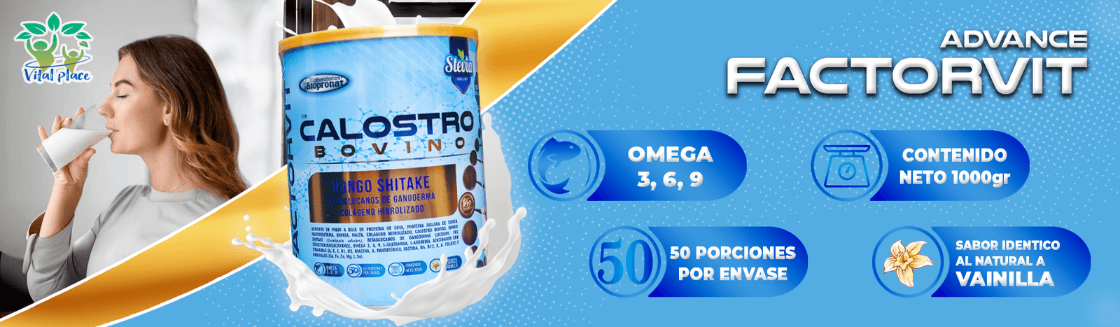 Factor Vit Calostro Bovino