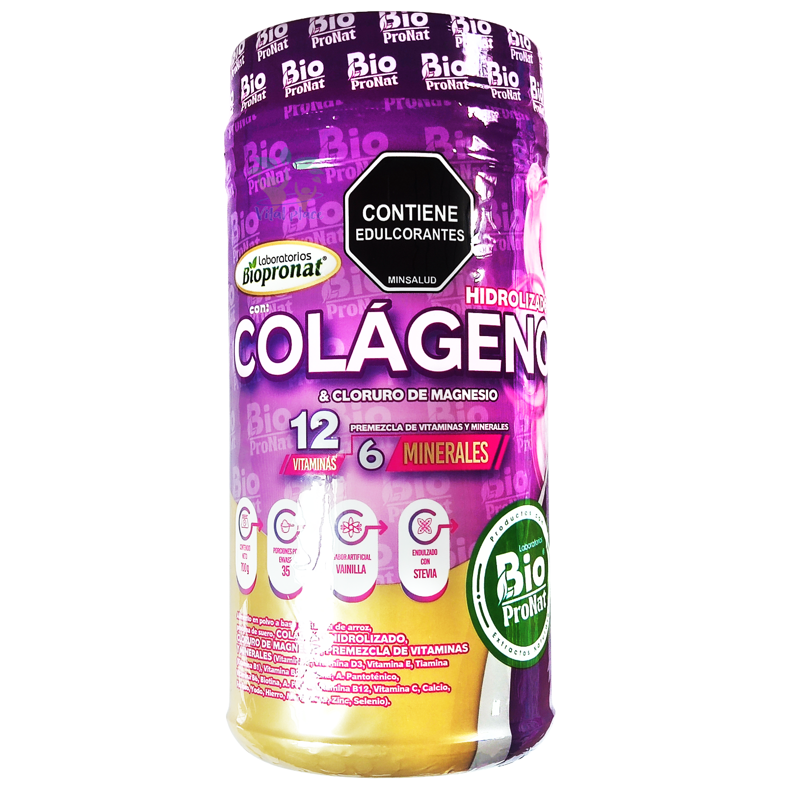 Coilageno Hidrolizado 700gr Biopronat Coilageno Hidrolizado 700gr Biopronat