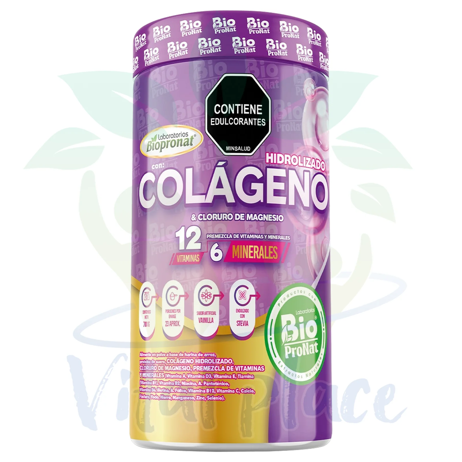Coilageno Hidrolizado 700gr Biopronat