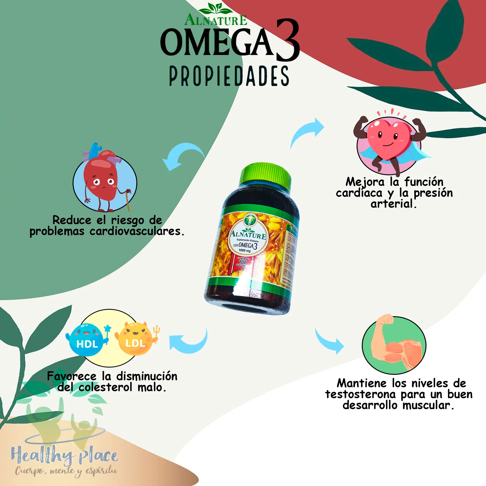 Omega 3 Improfarme alnature 100 Caps Omega 3 Improfarme alnature 100 Caps