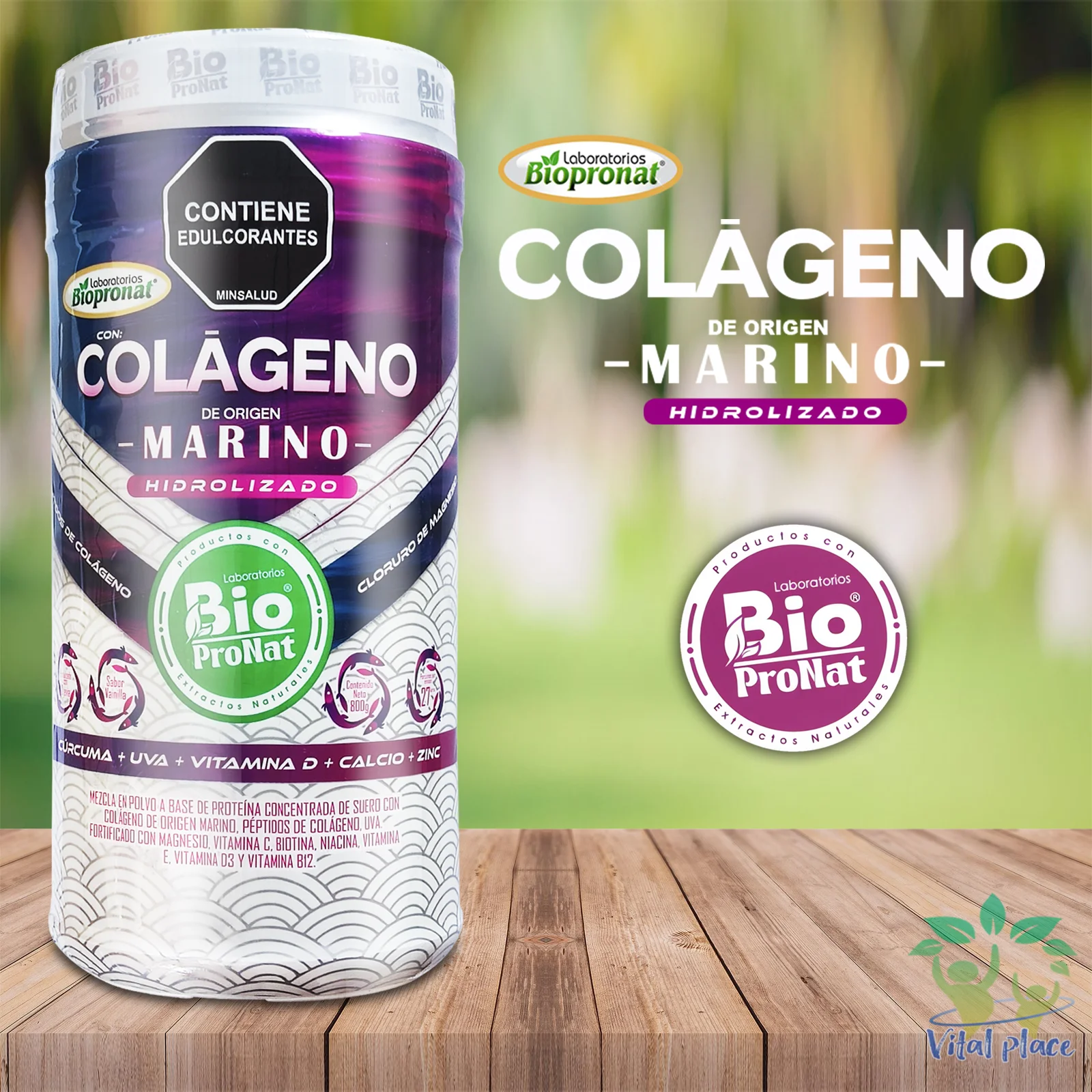 Colágeno Marino Colafish Biopronat x 800gr Colágeno Marino Colafish Biopronat x 800gr