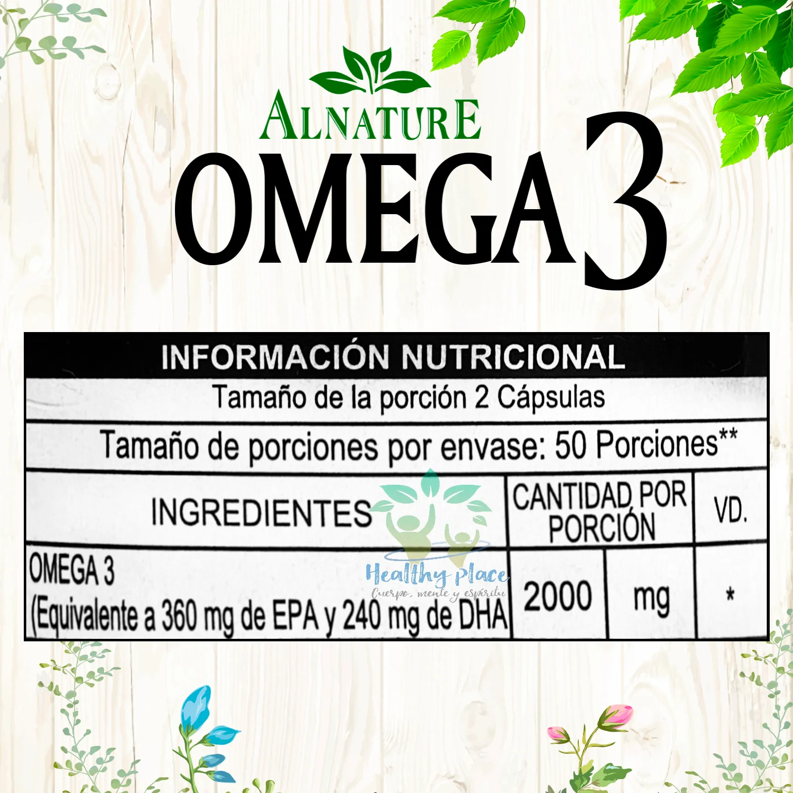 Omega 3 Improfarme alnature 100 Caps Omega 3 Improfarme alnature 100 Caps