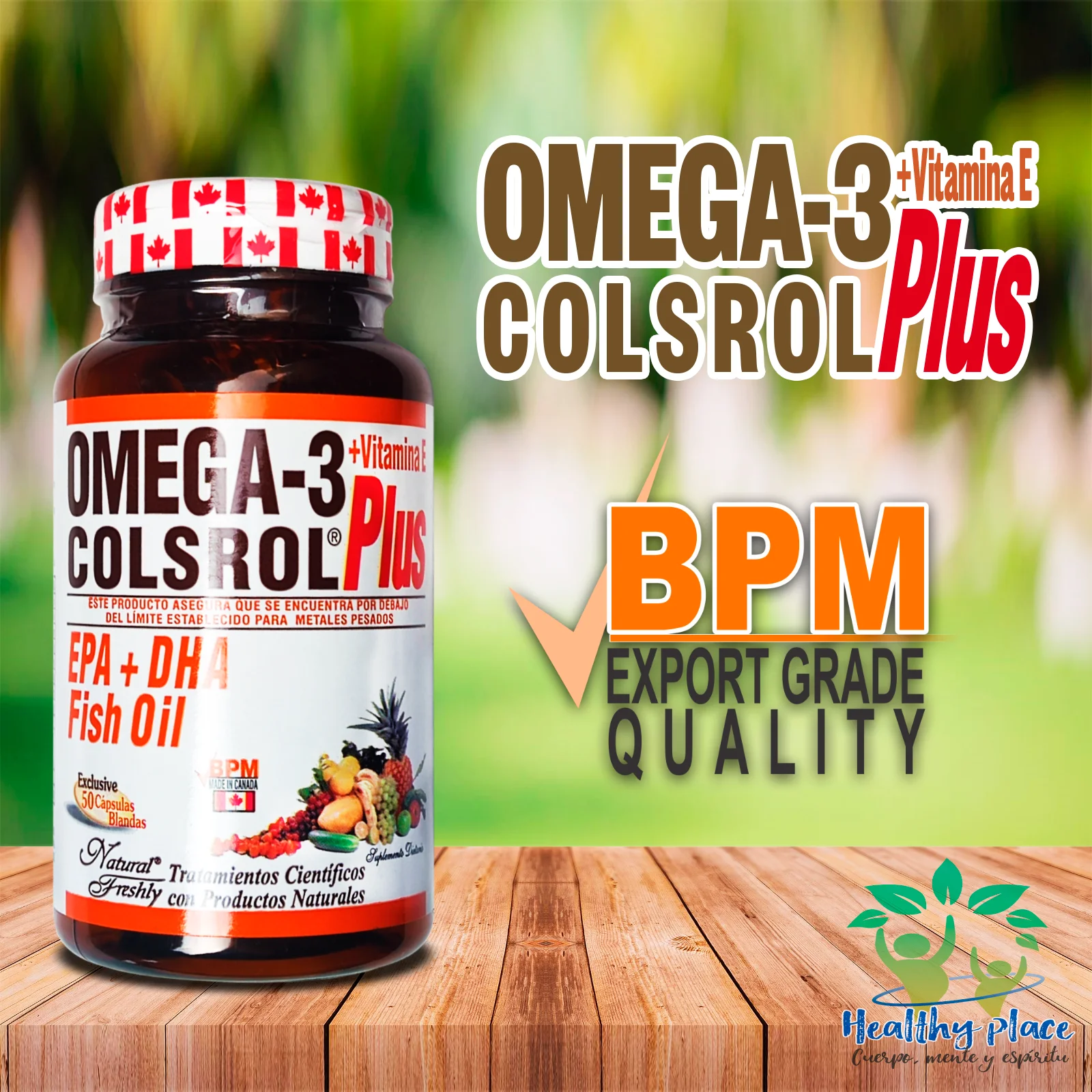 Omega 3 PLUS Promo 2 Frascos 50cap c/u Total 100cap PLUS Omega 3 PLUS Promo 2 Frascos 50cap c/u Total 100cap PLUS