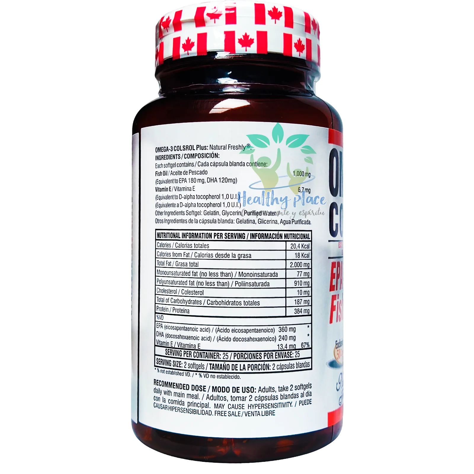 Omega 3 PLUS Promo 2 Frascos 50cap c/u Total 100cap PLUS Omega 3 PLUS Promo 2 Frascos 50cap c/u Total 100cap PLUS