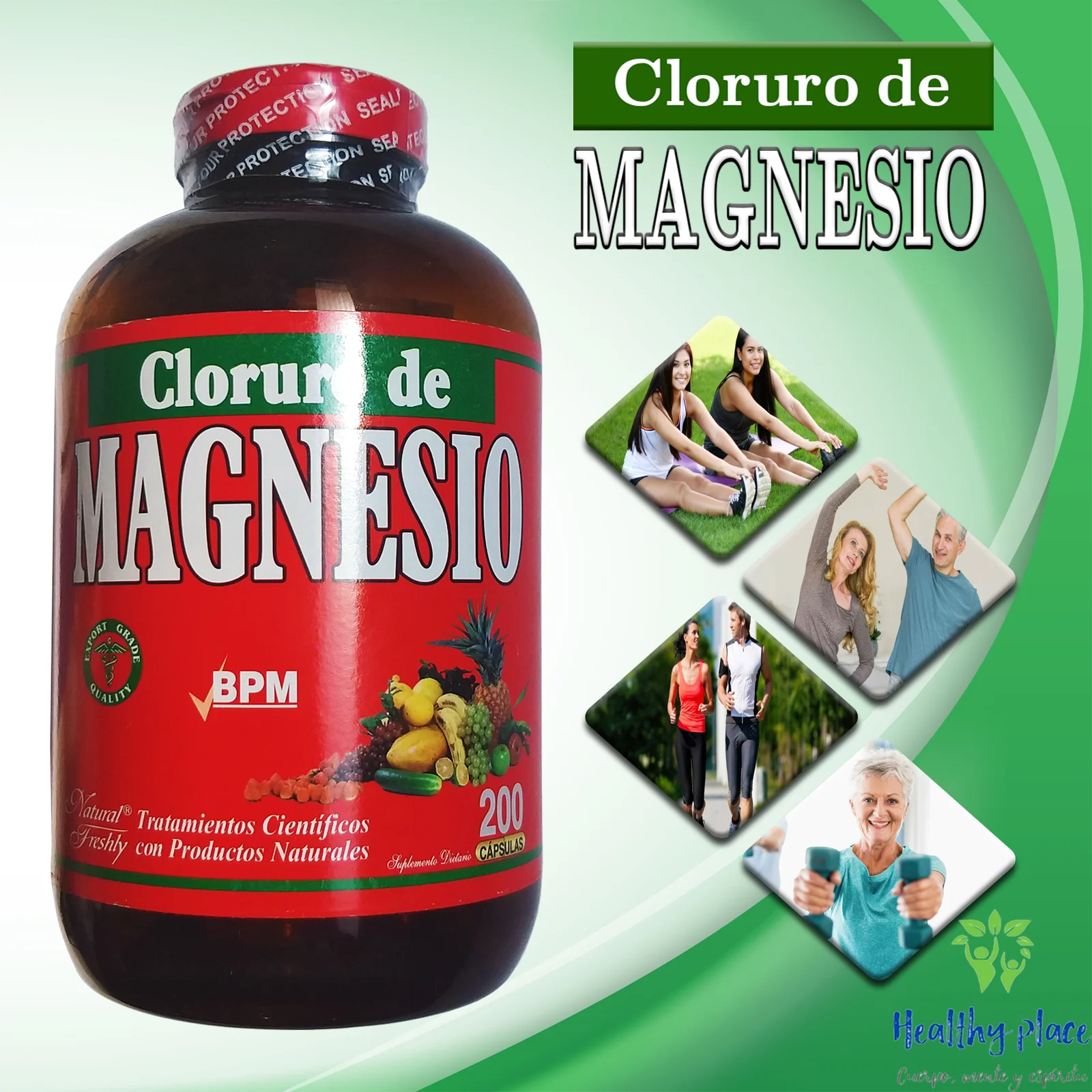 Cloruro Magnesio Natural Freshly 200cap Cloruro Magnesio Natural Freshly 200cap
