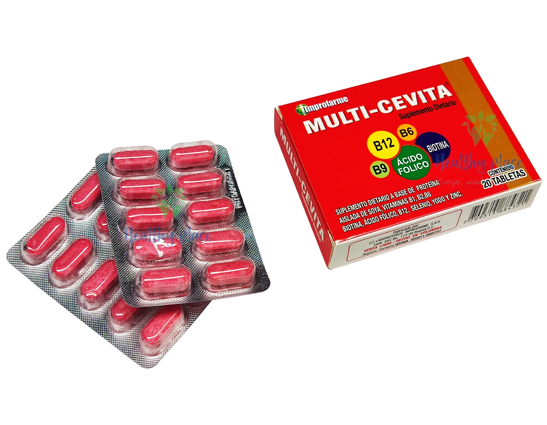 Multicevita 20 Tabletas Improfarme