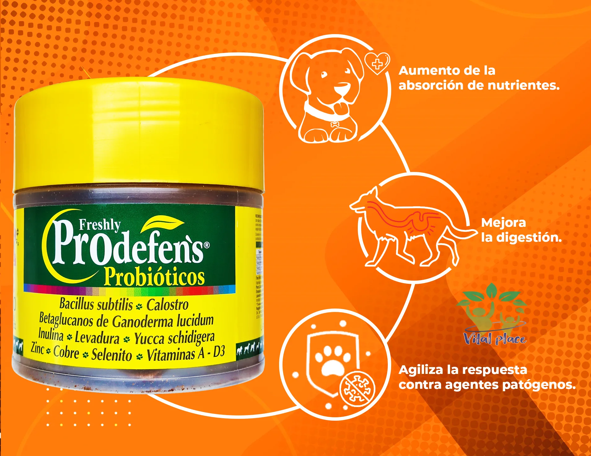 Prodefense Para Perros 100 VitaCrunch