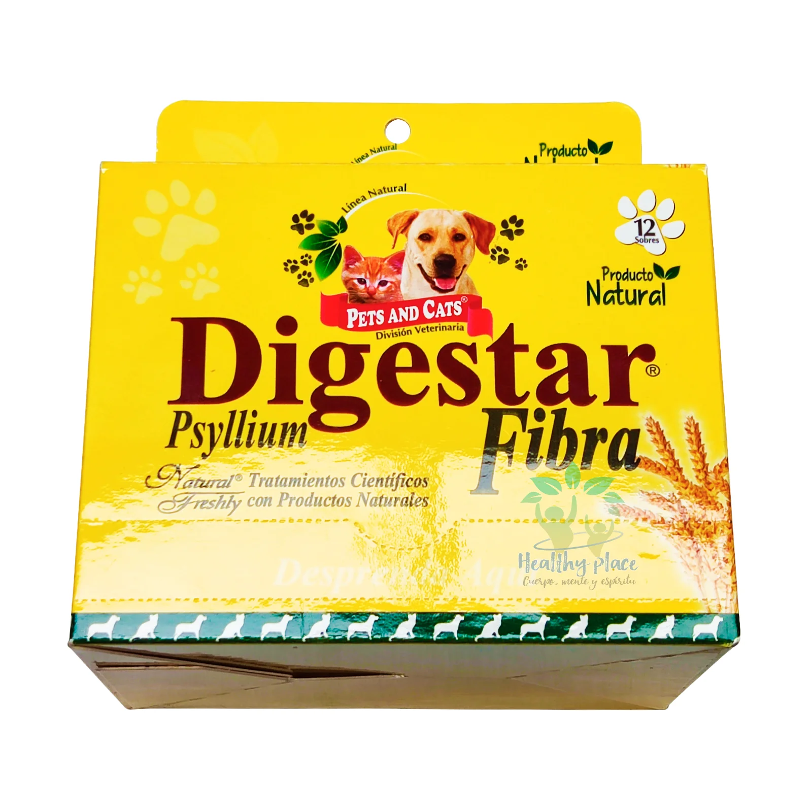 Digestar Fibra Para Perros Y Gatos Caja X 12 Sobres Natural Freshly
