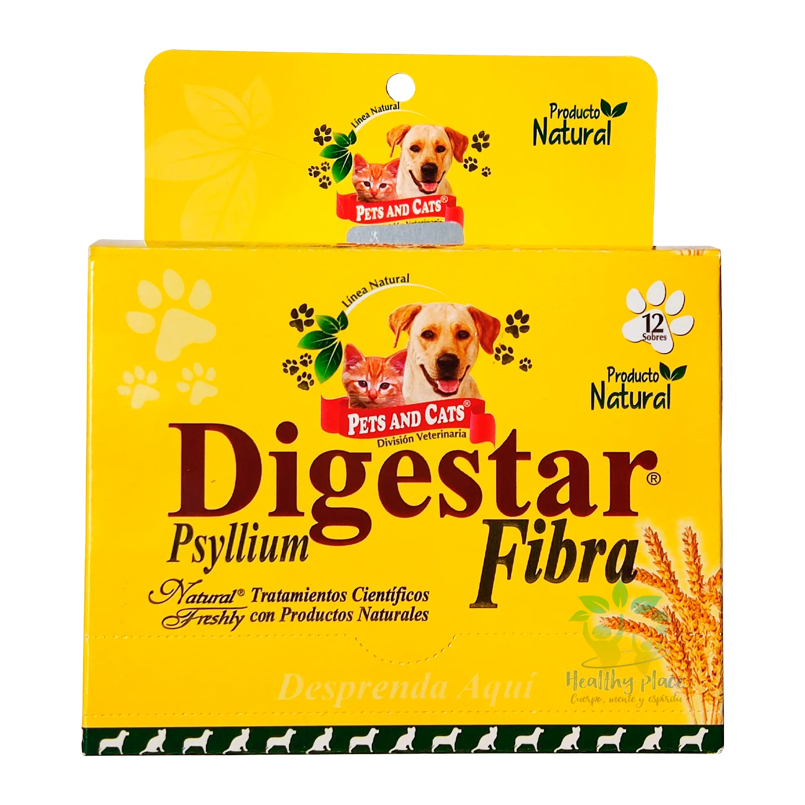 Digestar Fibra Para Perros Y Gatos Caja X 12 Sobres Natural Freshly