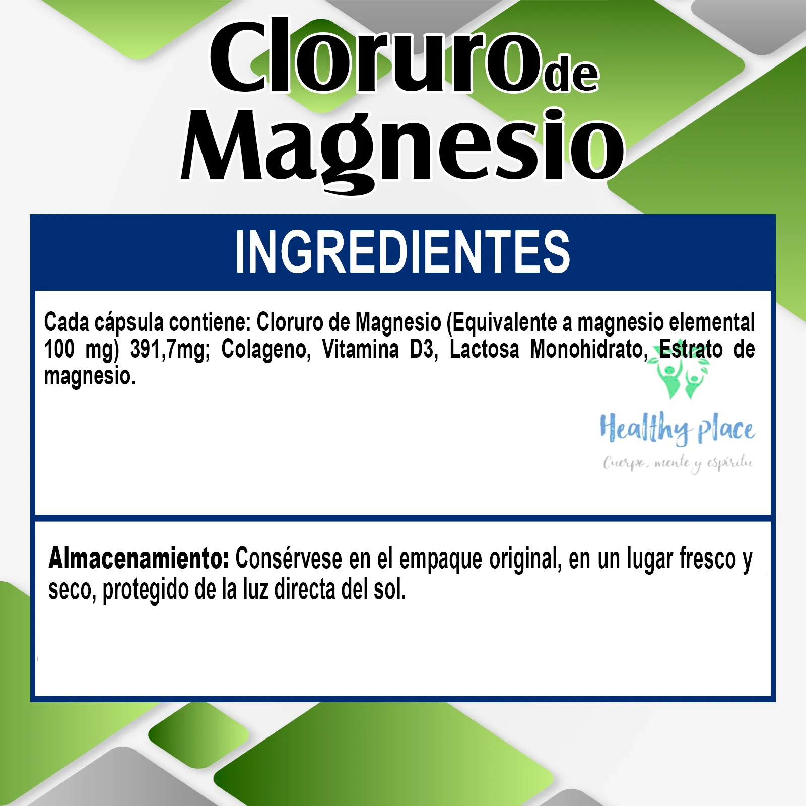 Cloruro de Magnesio Improfarme Cloruro Magnesio Improfarme