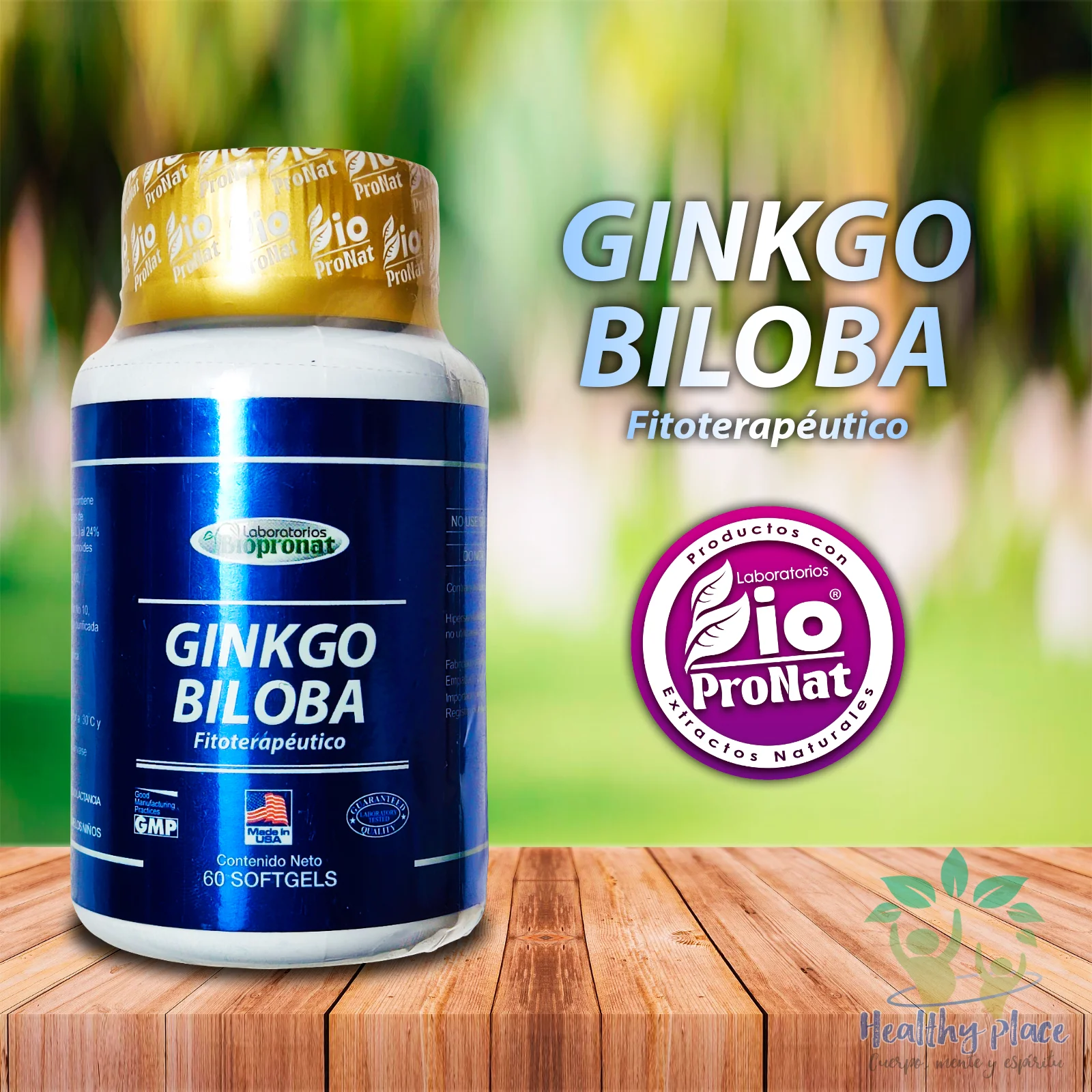 Ginkgo Biloba Biopronat 60cap